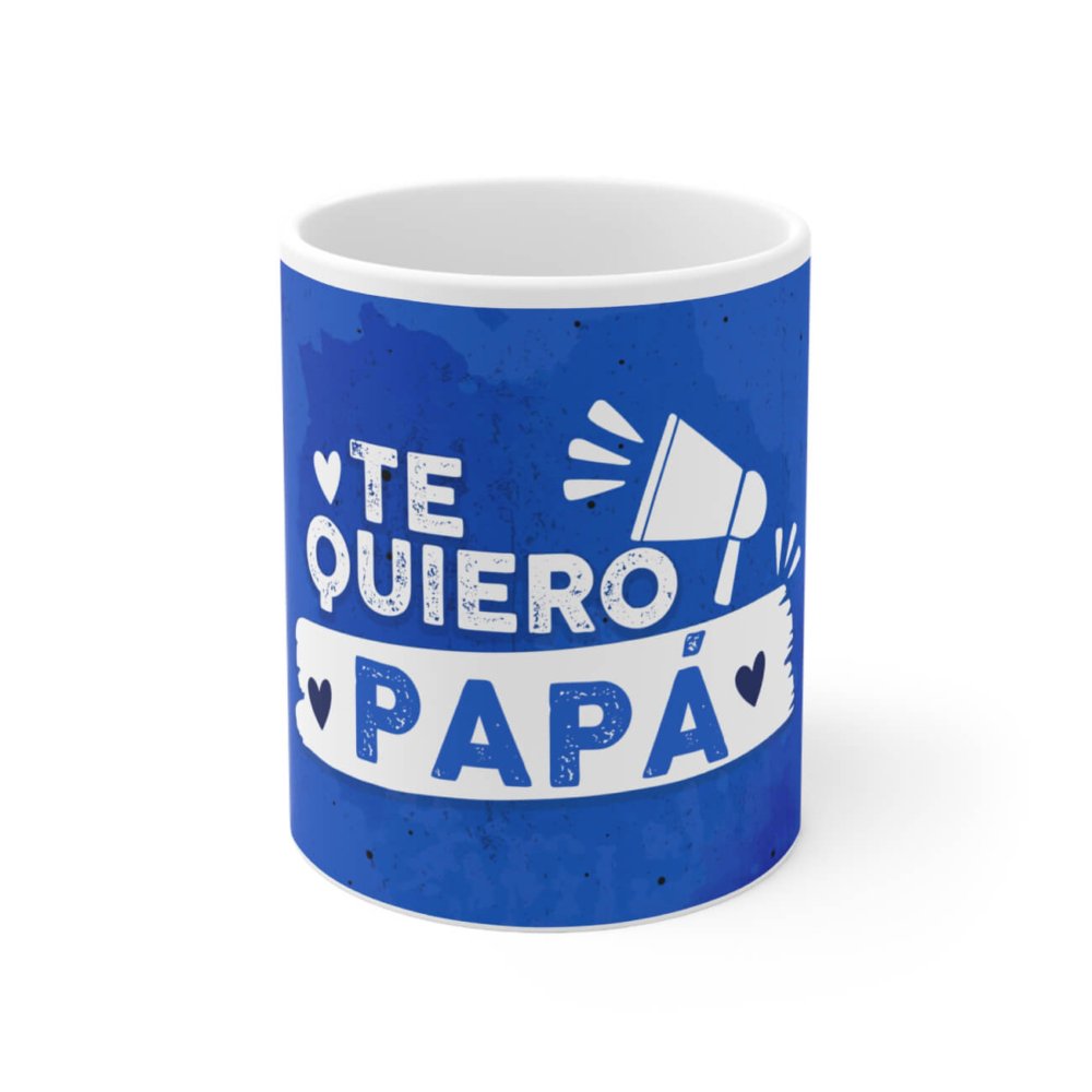 Taza "Te Quiero Papá," perfecta para demostrarle tu amor diario.